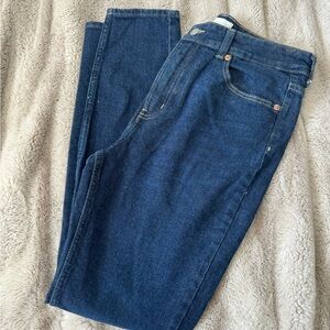 New, never worn H&M high waste skinny jeans!